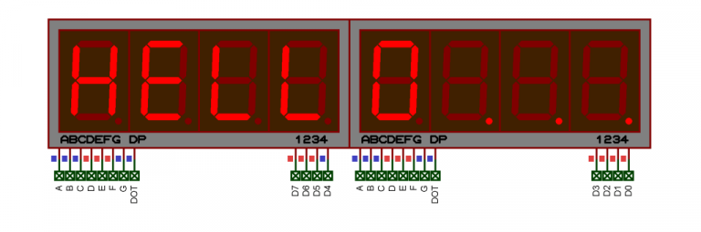 How To Connect Seven Segment Display With 8051 Easiest Method Proteus Simulation Deep Focus 0983